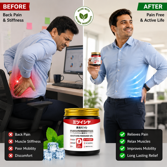 Instant Pain Relief Japanese Massage Gel (BUY 1 GET 1 FREE)