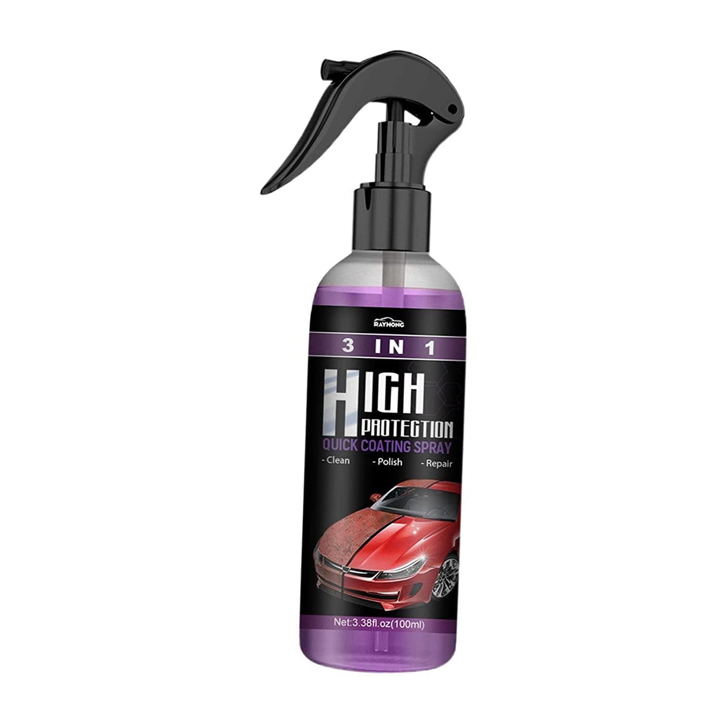 Hydrophobic Scratch Repair Spray cars, bikes & boats. (Pack of 2)