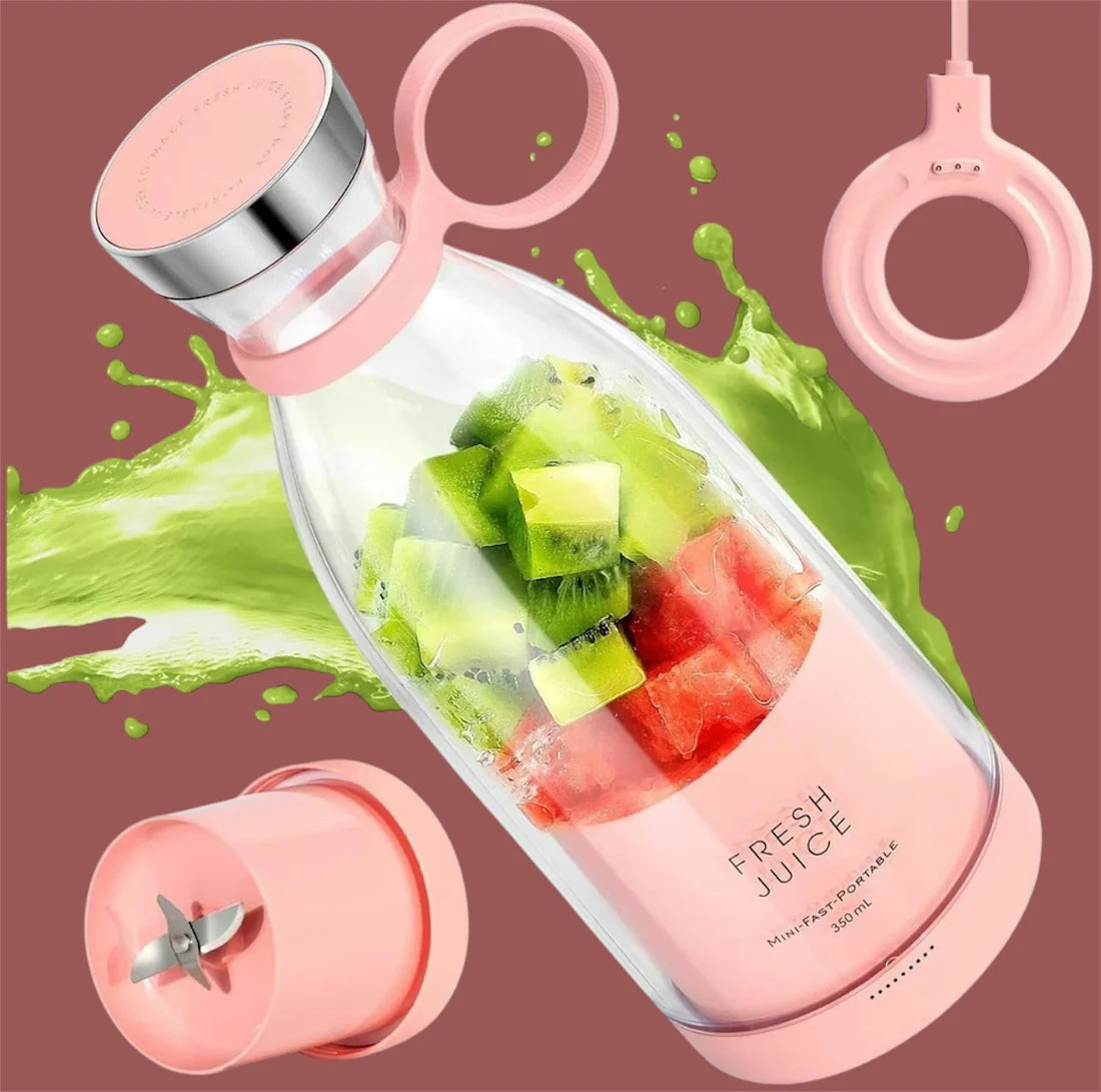 Portable USB Rechargeable Blender Bottle