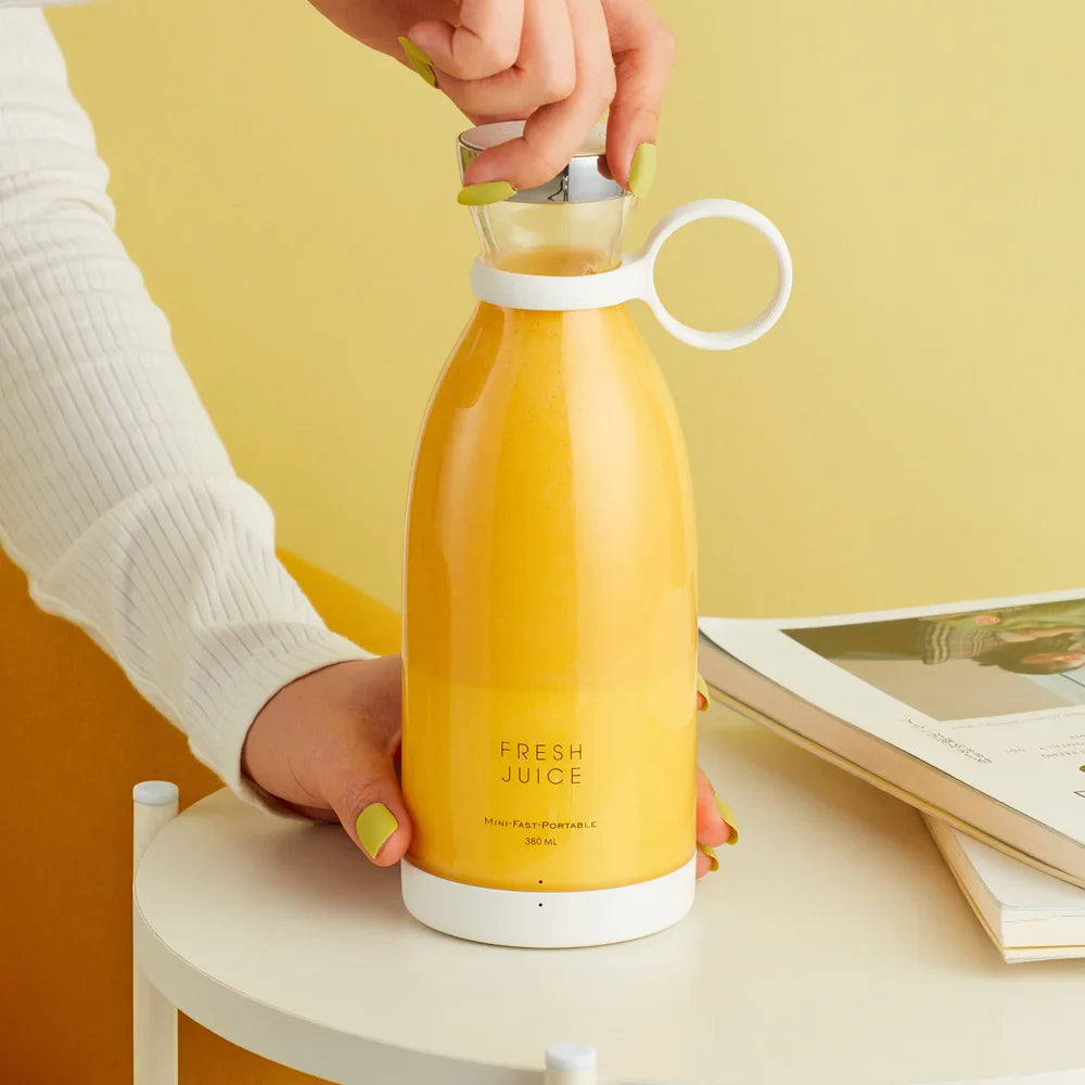Portable USB Rechargeable Blender Bottle